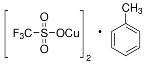 Copper(I) trifluoromethanesulfonate toluene complex Chemical Structure